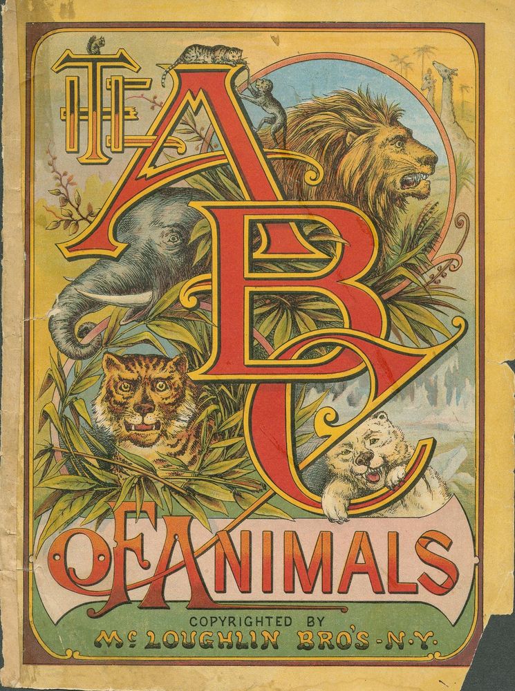 Scan 0001 of The ABC of animals [State 1]