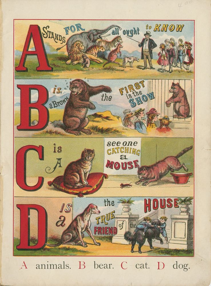 Scan 0003 of The ABC of animals [State 1]
