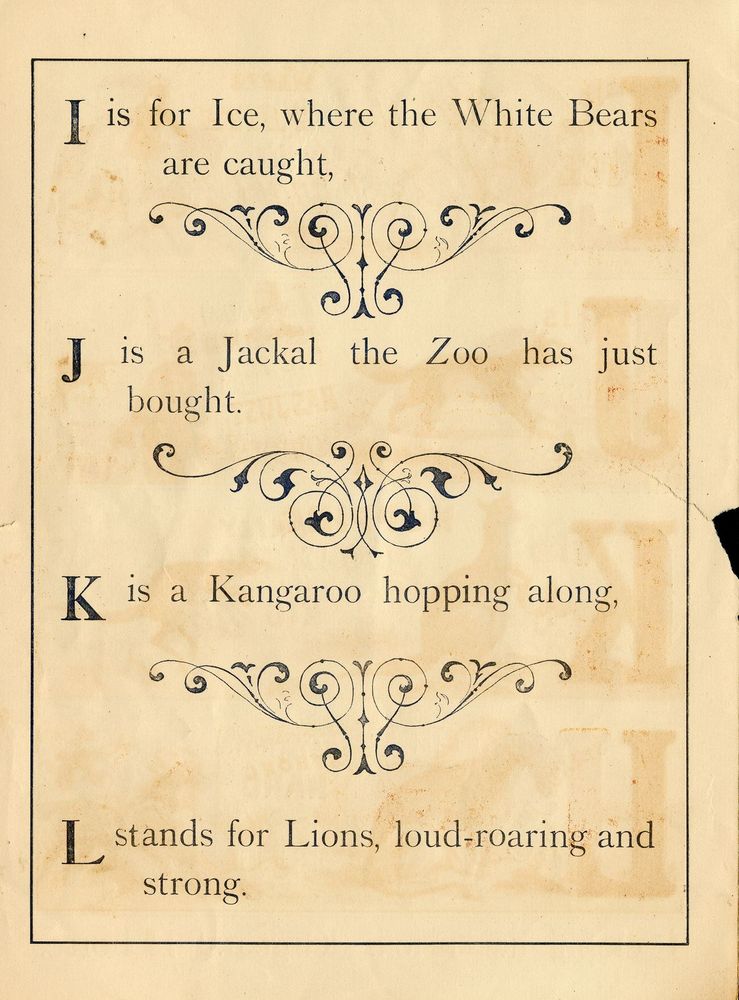 Scan 0006 of The ABC of animals [State 1]