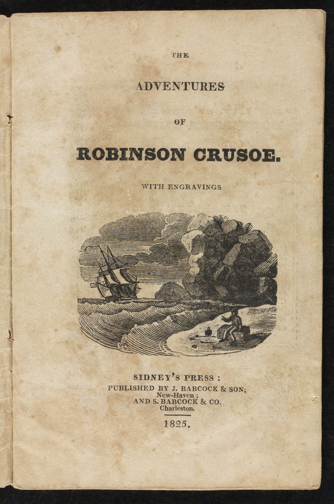 Scan 0003 of The adventures of Robinson Crusoe