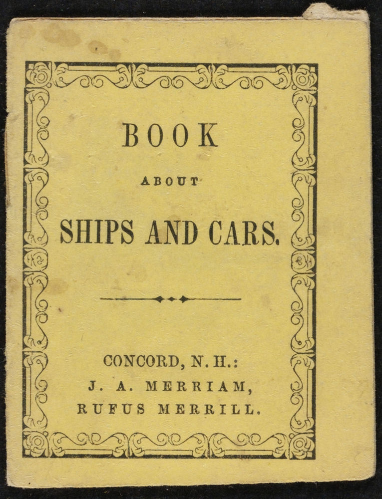 Scan 0001 of Book about ships and cars