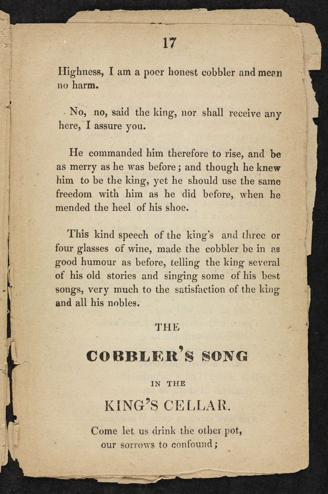 Scan 0015 of The comical history of the king and the cobbler