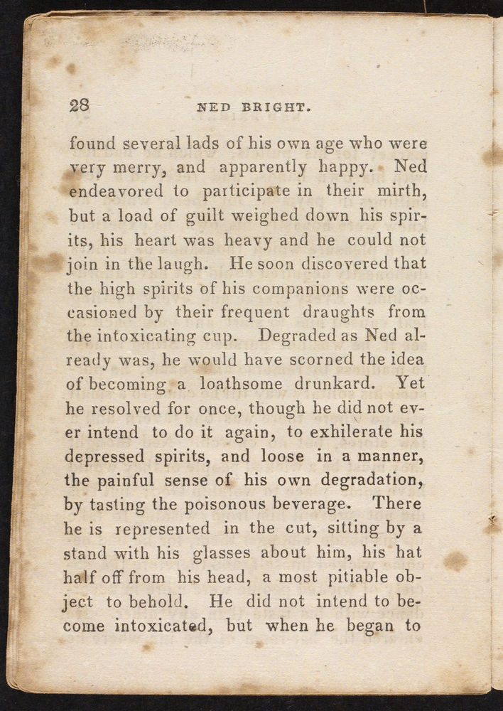 Scan 0030 of Conscience disobeyed, or, Story of Ned Bright