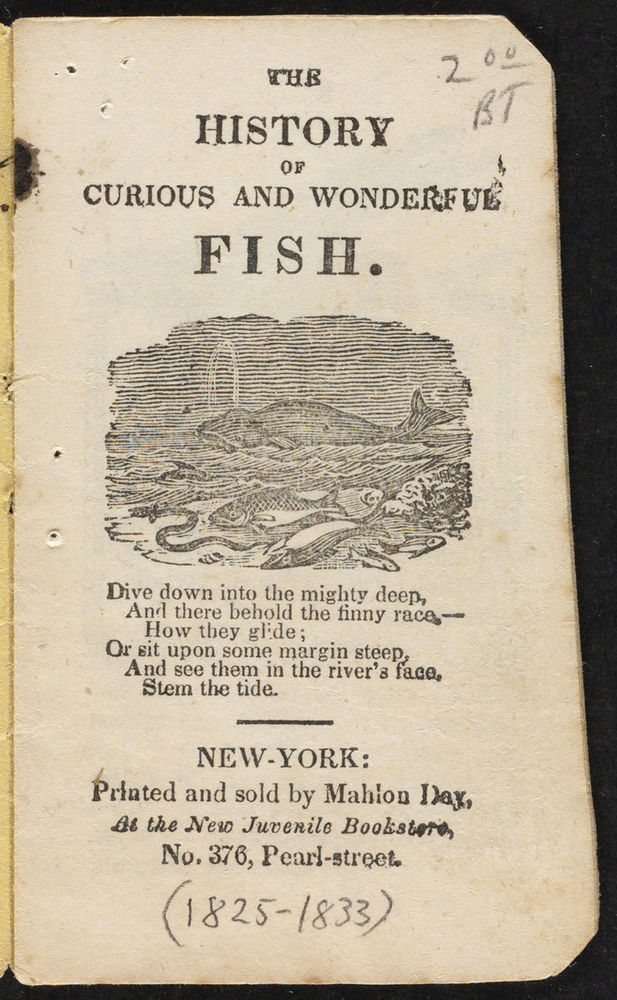 Scan 0003 of The history of curious and wonderful fish