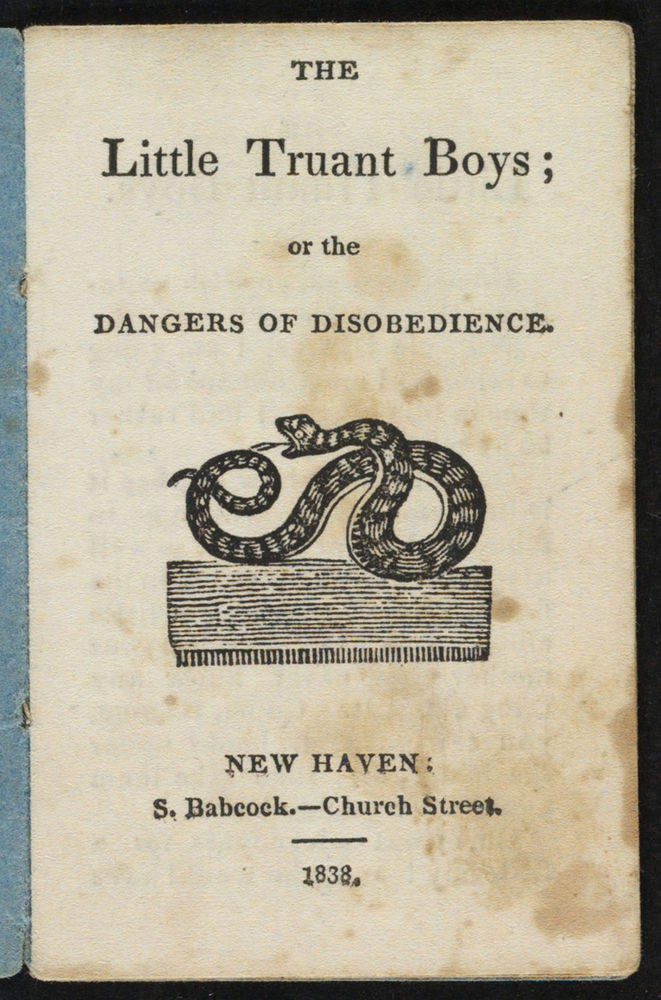 Scan 0003 of The little truant boys, or, The dangers of disobedience