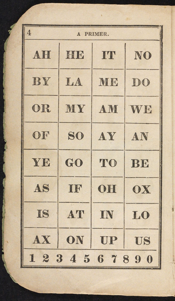 Scan 0004 of A primer for the use of Sunday schools