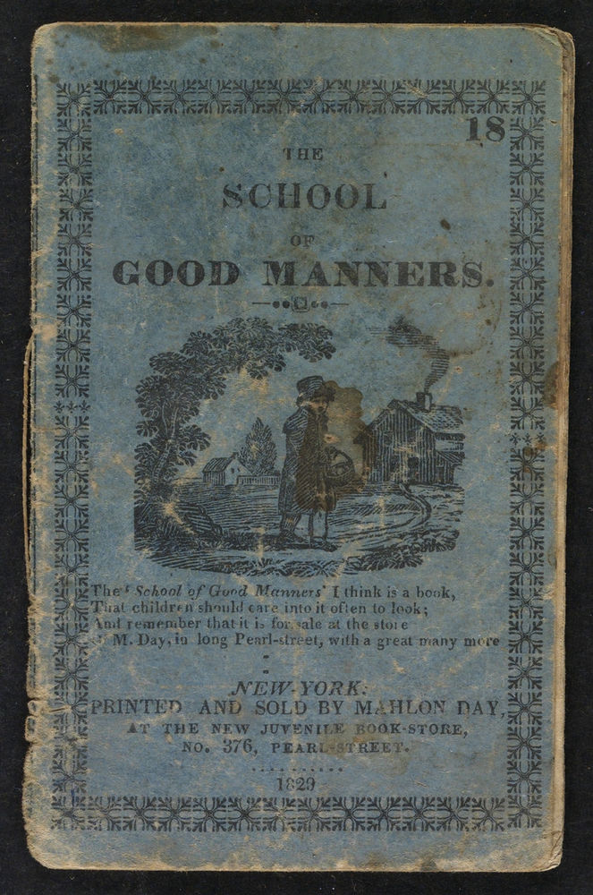 Scan 0001 of The school of good manners