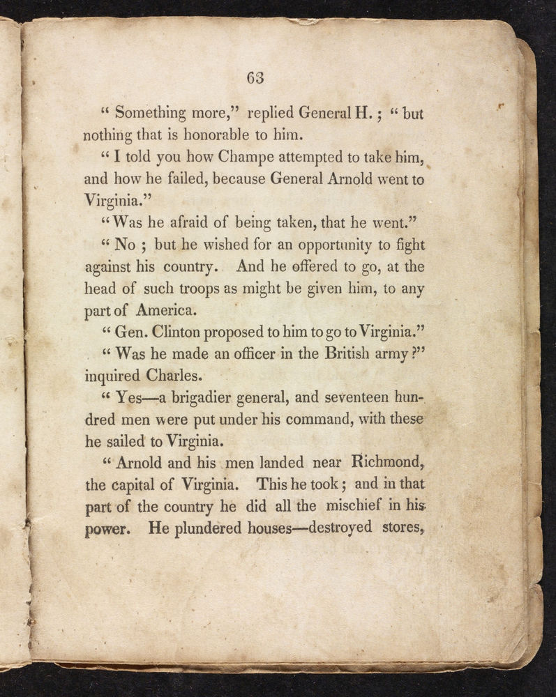 Scan 0063 of Stories about Arnold the traitor, Andre the spy, and Champe the patriot