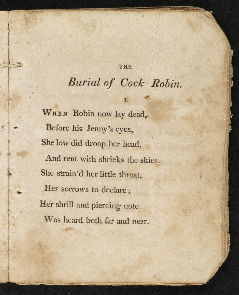 Scan 0011 of The tragi-comic history of the burial of Cock Robin