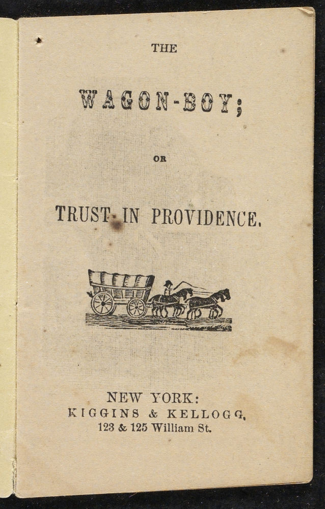 Scan 0003 of The wagon-boy, or, Trust in Providence
