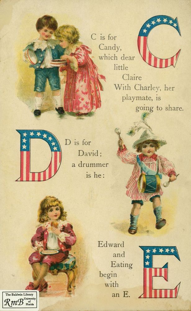 Scan 0003 of Yankee Doodle A B C book
