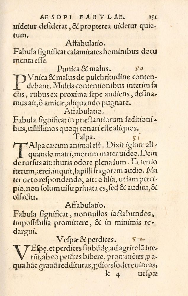 Scan 0159 of Aesopi Phrygis Fabulae græce et latinè
