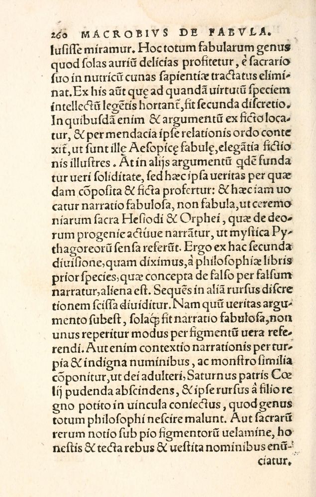 Scan 0268 of Aesopi Phrygis Fabulae græce et latinè