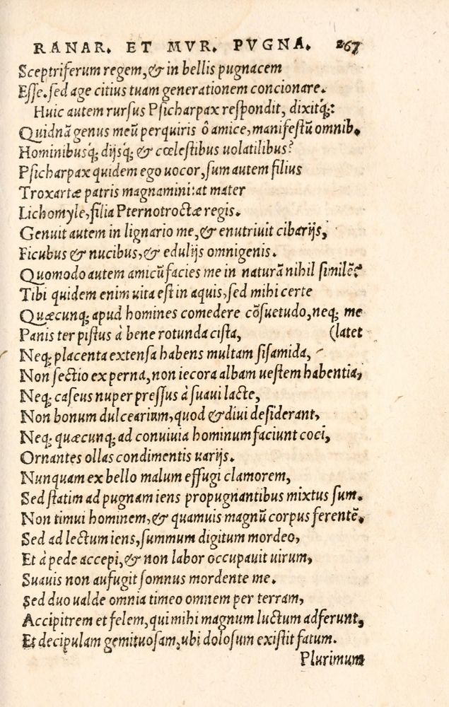 Scan 0275 of Aesopi Phrygis Fabulae græce et latinè