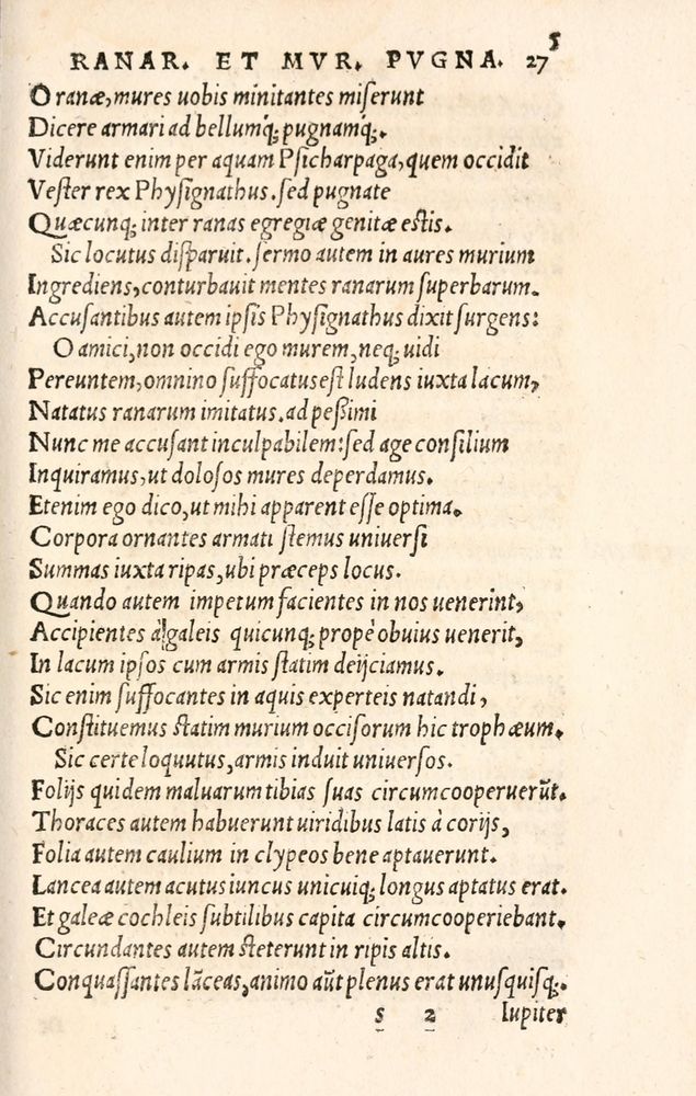 Scan 0283 of Aesopi Phrygis Fabulae græce et latinè