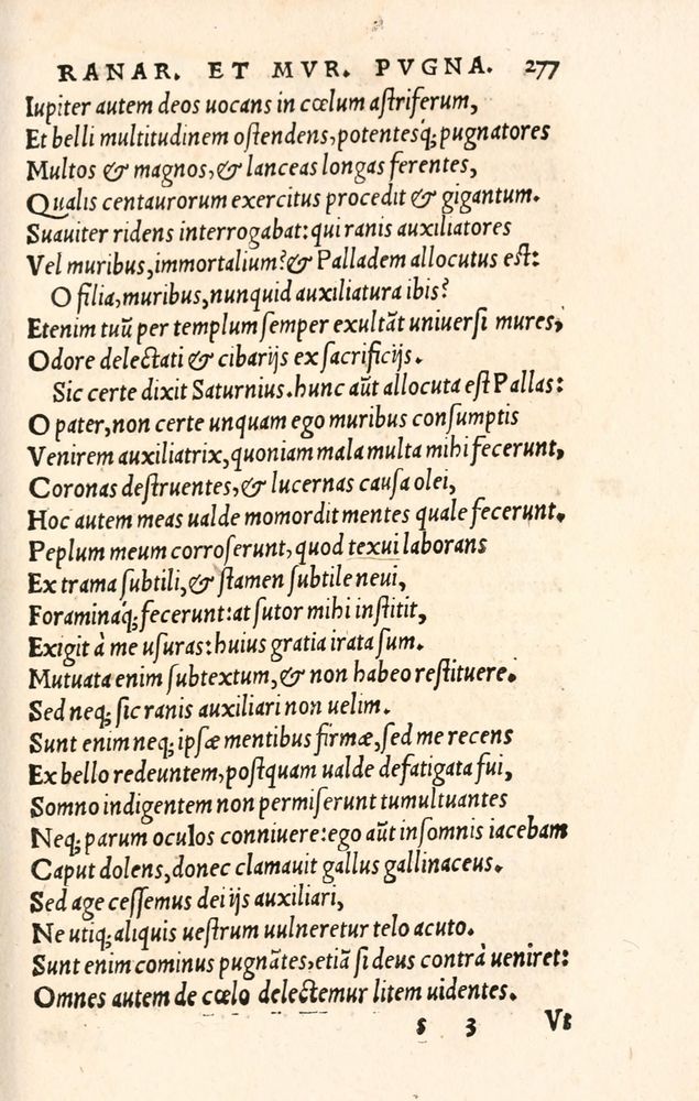 Scan 0285 of Aesopi Phrygis Fabulae græce et latinè