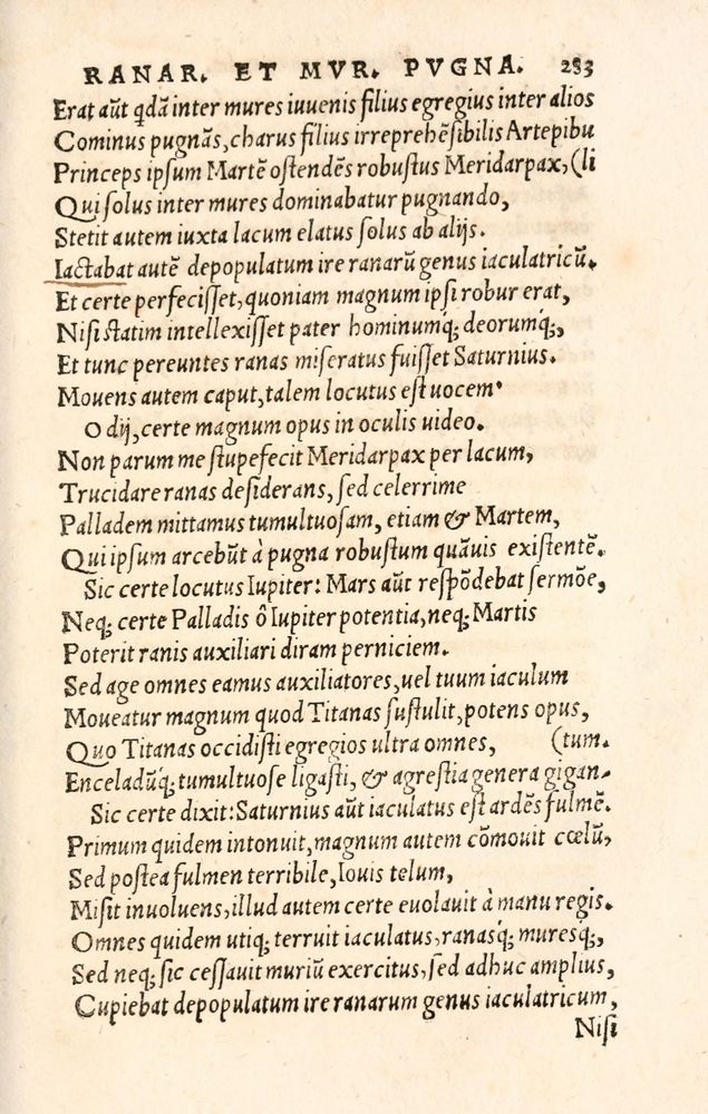 Scan 0291 of Aesopi Phrygis Fabulae græce et latinè