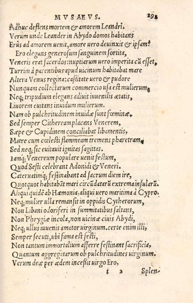Scan 0299 of Aesopi Phrygis Fabulae græce et latinè