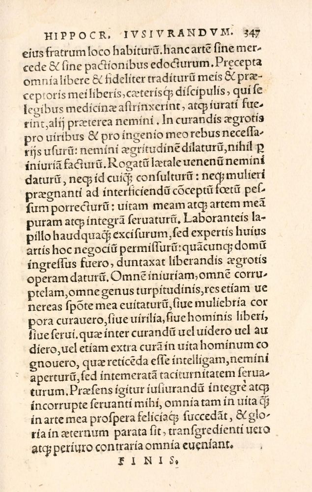 Scan 0355 of Aesopi Phrygis Fabulae græce et latinè
