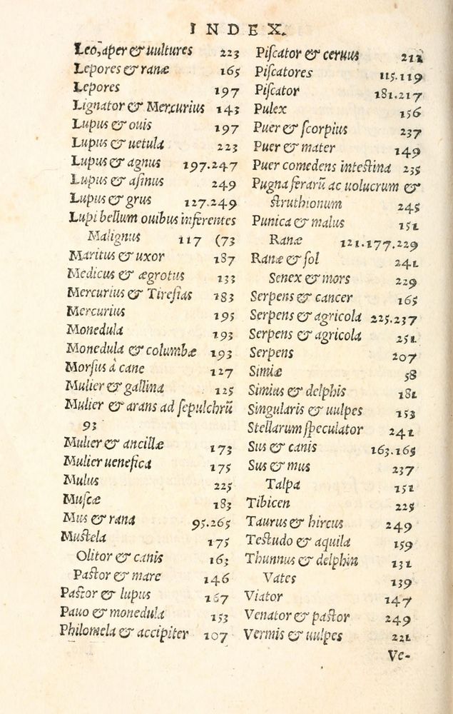 Scan 0374 of Aesopi Phrygis Fabulae græce et latinè