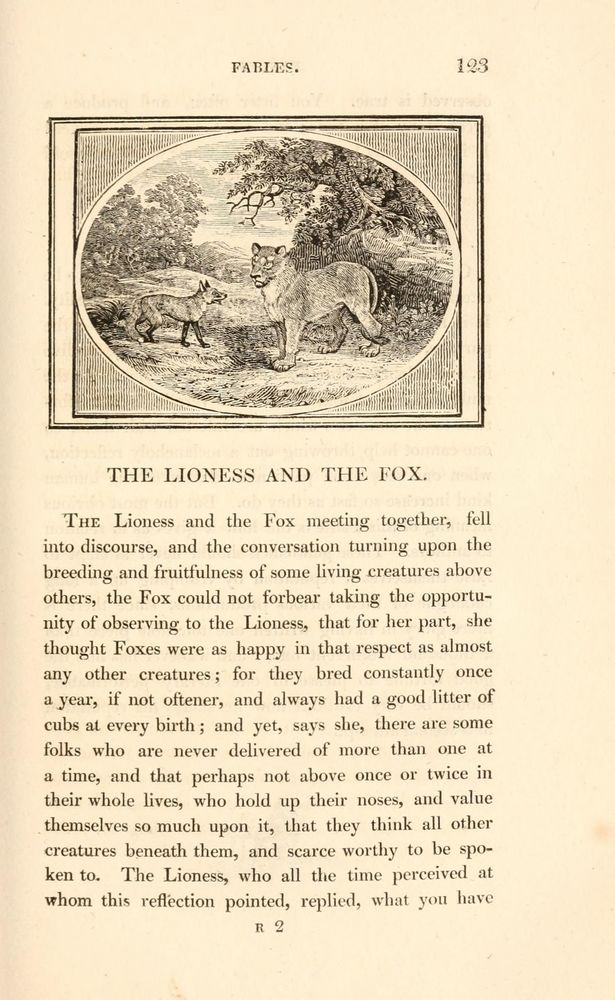 Scan 0157 of The Fables of Aesop, and others