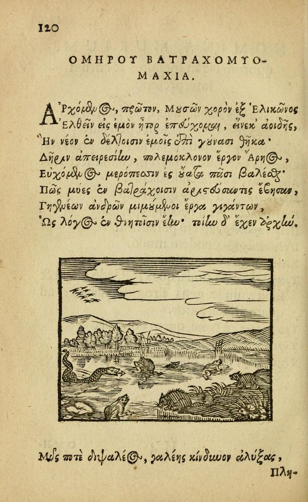 Scan 0124 of Fabulæ Æsopi Graecè & Latinè, nunc denuo selectæ