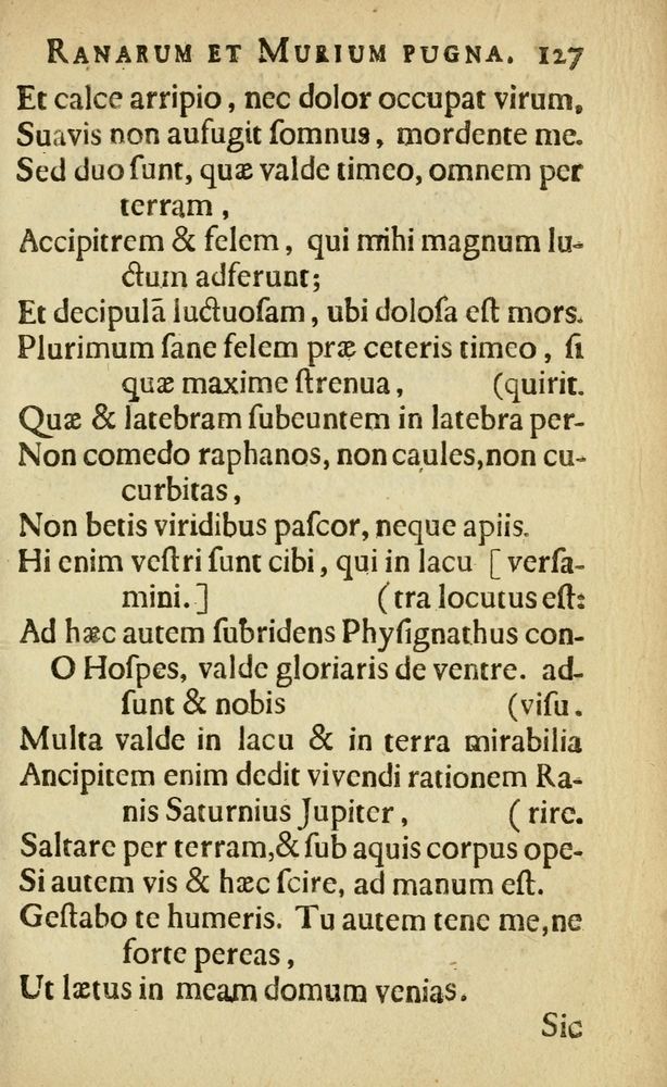Scan 0131 of Fabulæ Æsopi Graecè & Latinè, nunc denuo selectæ