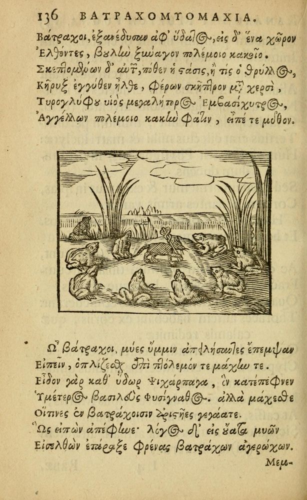 Scan 0140 of Fabulæ Æsopi Graecè & Latinè, nunc denuo selectæ