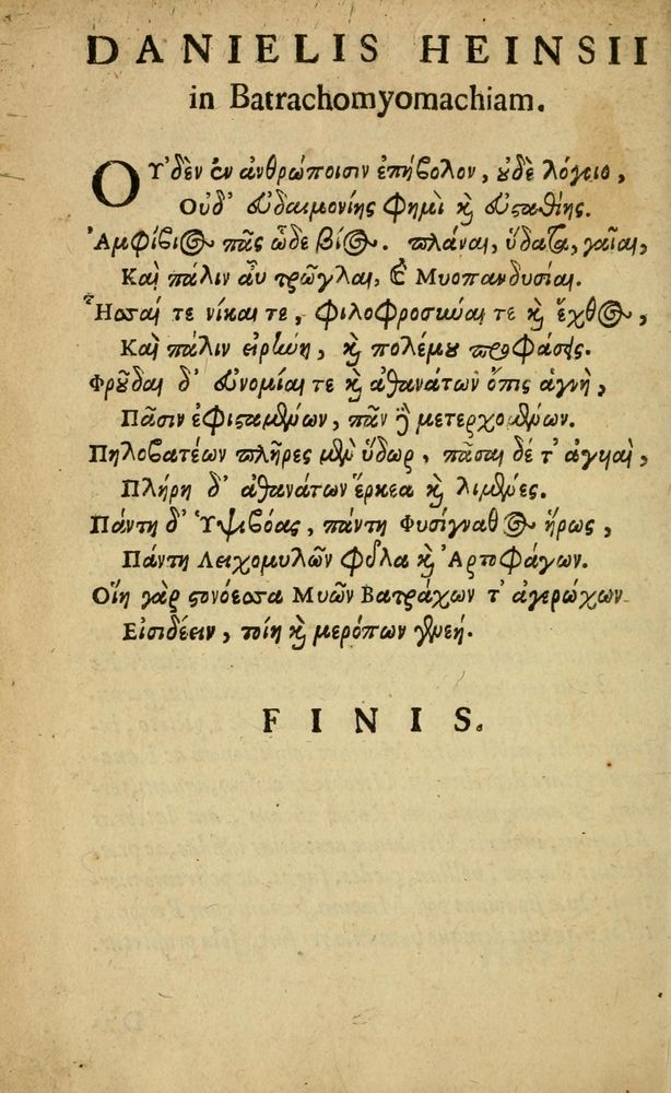 Scan 0164 of Fabulæ Æsopi Graecè & Latinè, nunc denuo selectæ
