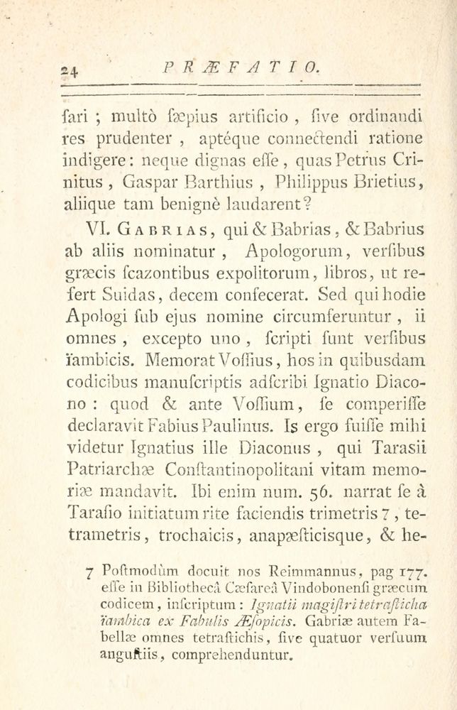 Scan 0032 of Fabulae Aesopiae curis posterioribus omnes fere, emendatae