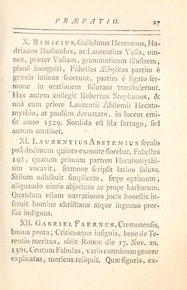 Scan 0035 of Fabulae Aesopiae curis posterioribus omnes fere, emendatae