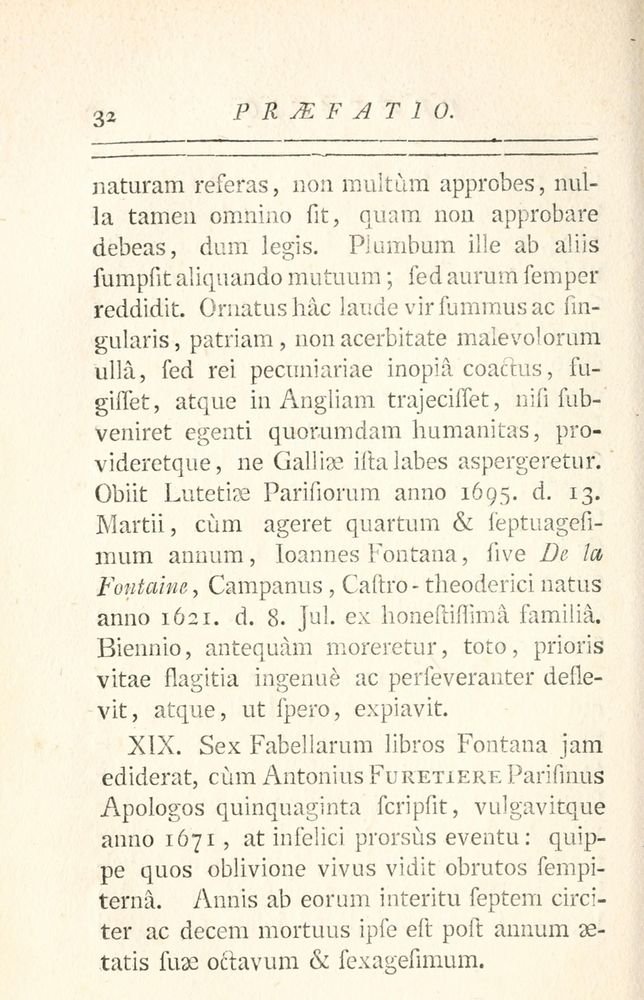 Scan 0040 of Fabulae Aesopiae curis posterioribus omnes fere, emendatae
