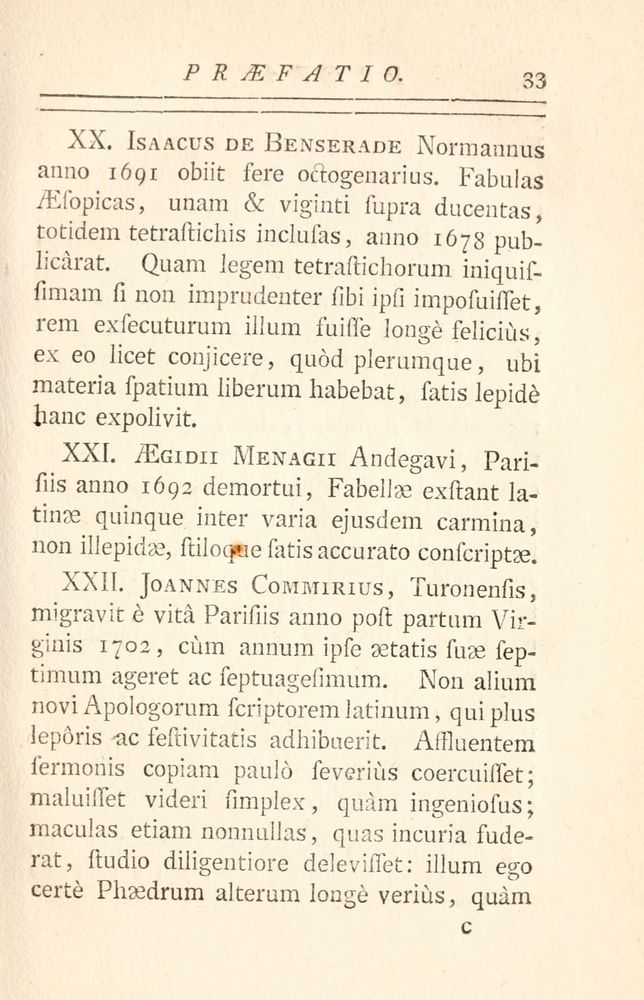 Scan 0041 of Fabulae Aesopiae curis posterioribus omnes fere, emendatae