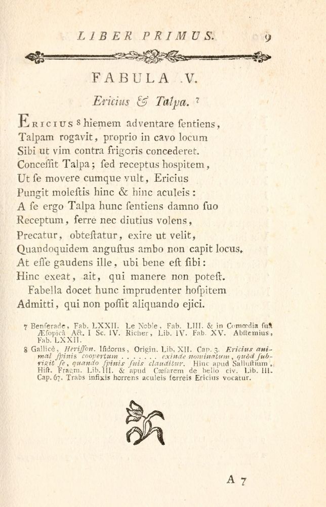 Scan 0077 of Fabulae Aesopiae curis posterioribus omnes fere, emendatae