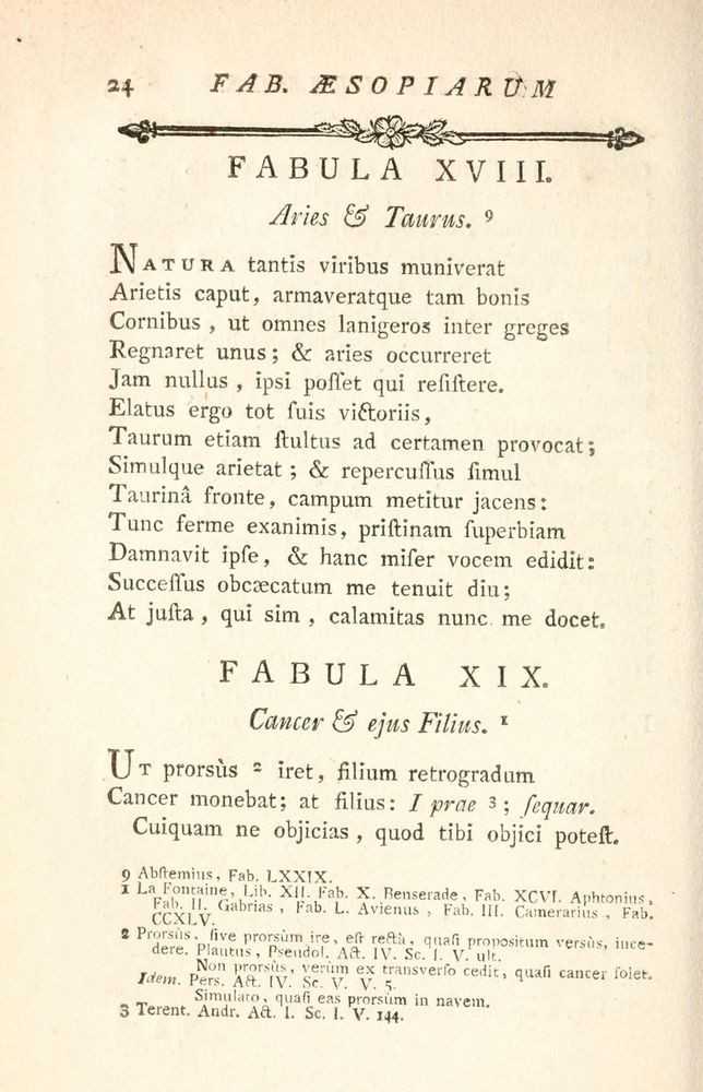 Scan 0092 of Fabulae Aesopiae curis posterioribus omnes fere, emendatae