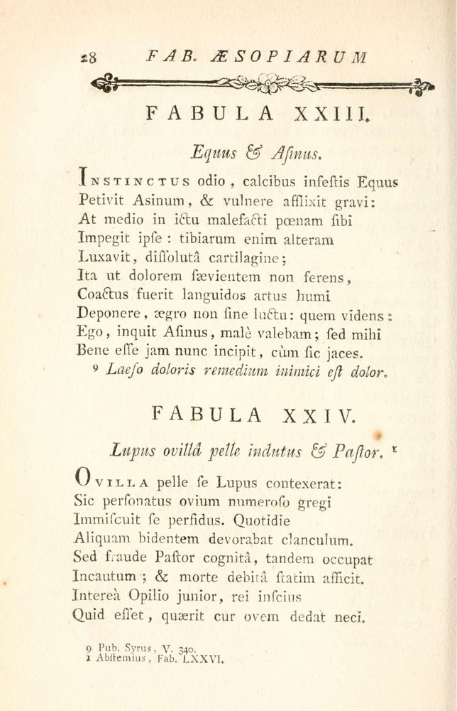 Scan 0096 of Fabulae Aesopiae curis posterioribus omnes fere, emendatae