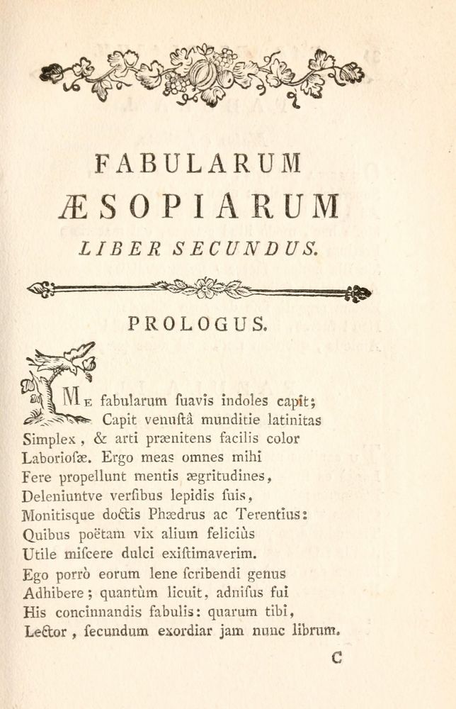 Scan 0101 of Fabulae Aesopiae curis posterioribus omnes fere, emendatae