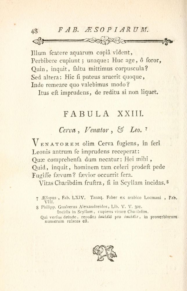 Scan 0116 of Fabulae Aesopiae curis posterioribus omnes fere, emendatae