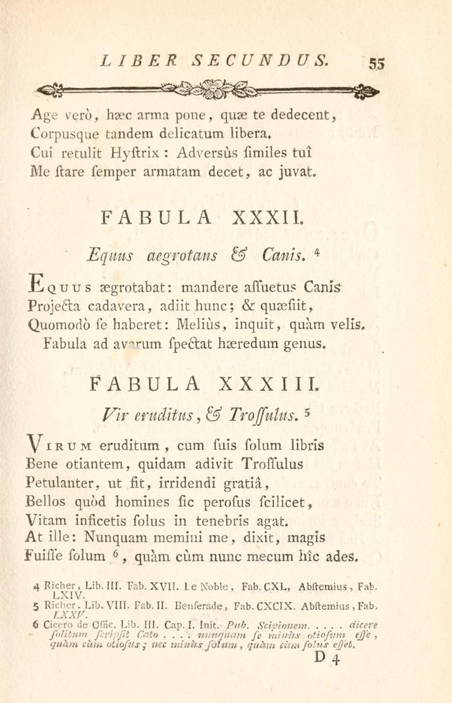 Scan 0125 of Fabulae Aesopiae curis posterioribus omnes fere, emendatae