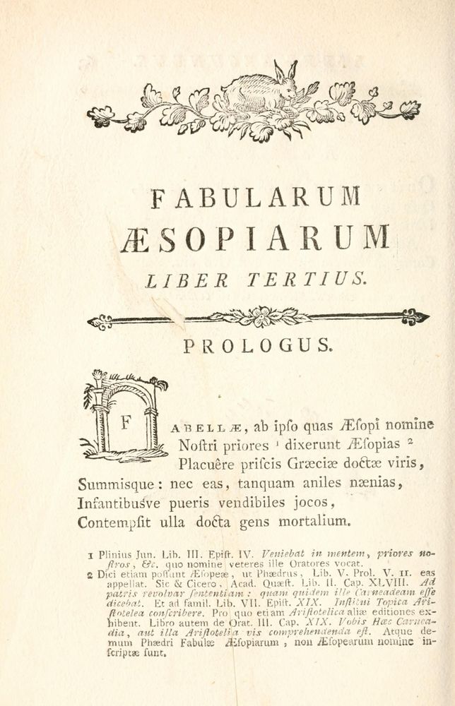 Scan 0134 of Fabulae Aesopiae curis posterioribus omnes fere, emendatae