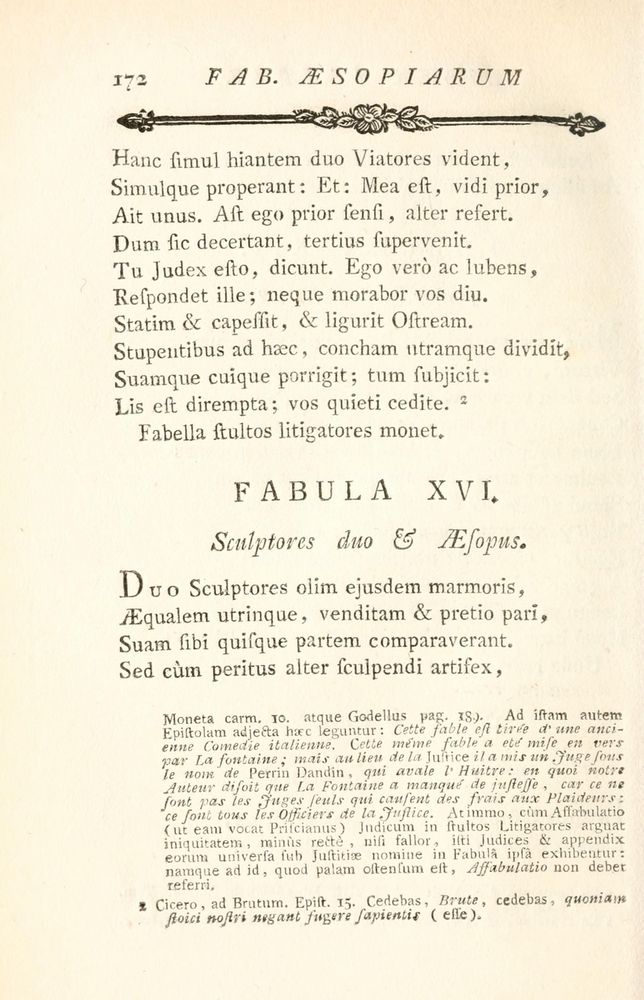 Scan 0252 of Fabulae Aesopiae curis posterioribus omnes fere, emendatae