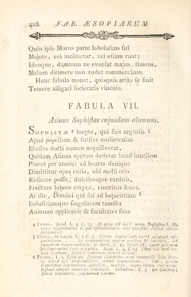 Scan 0308 of Fabulae Aesopiae curis posterioribus omnes fere, emendatae