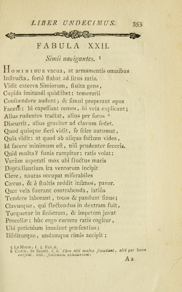 Scan 0077 of Fabulae Aesopiae curis posterioribus omnes fere, emendatae