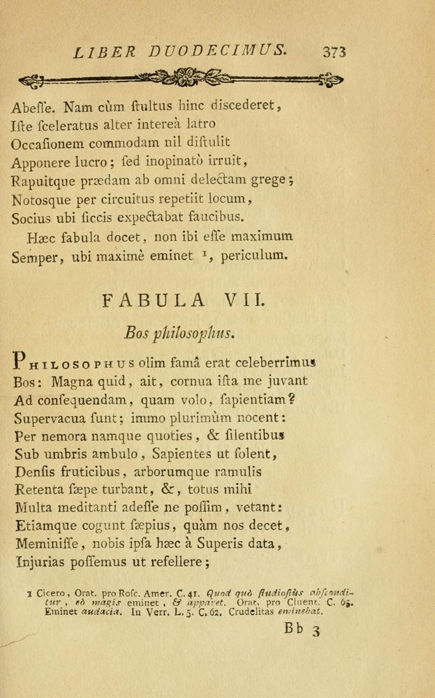 Scan 0097 of Fabulae Aesopiae curis posterioribus omnes fere, emendatae