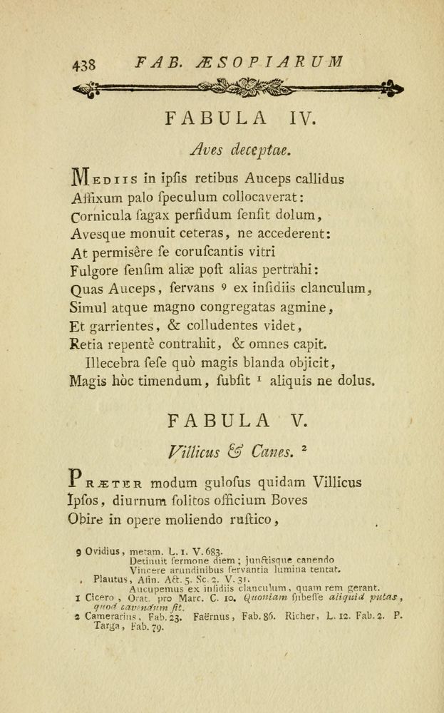 Scan 0168 of Fabulae Aesopiae curis posterioribus omnes fere, emendatae