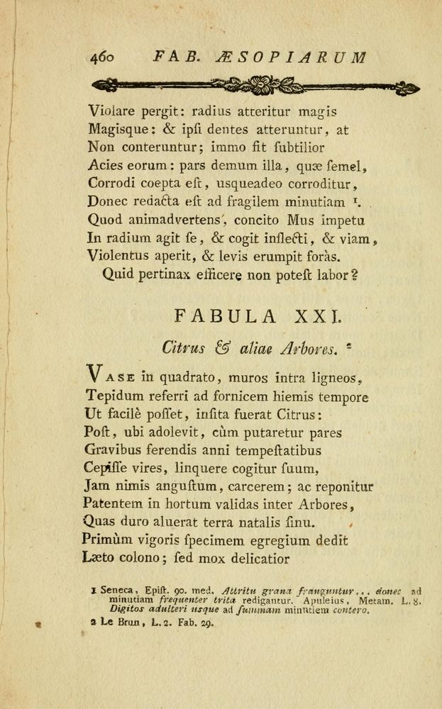 Scan 0190 of Fabulae Aesopiae curis posterioribus omnes fere, emendatae