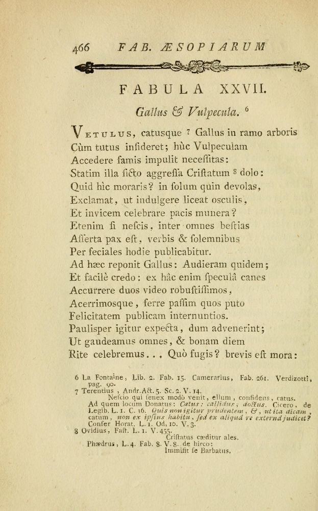 Scan 0196 of Fabulae Aesopiae curis posterioribus omnes fere, emendatae