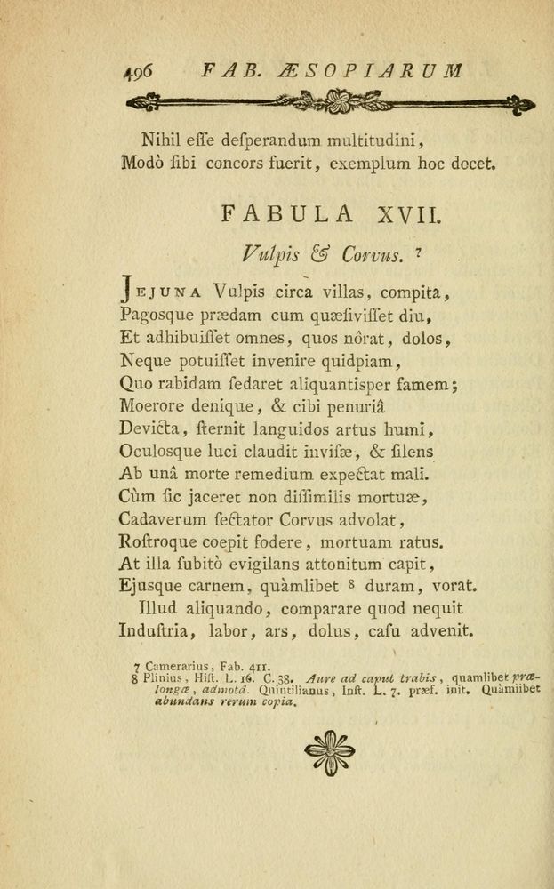 Scan 0226 of Fabulae Aesopiae curis posterioribus omnes fere, emendatae