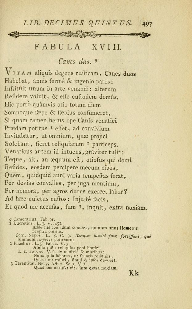 Scan 0227 of Fabulae Aesopiae curis posterioribus omnes fere, emendatae