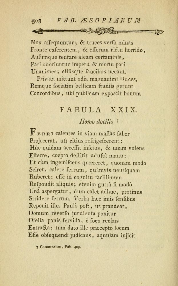 Scan 0240 of Fabulae Aesopiae curis posterioribus omnes fere, emendatae